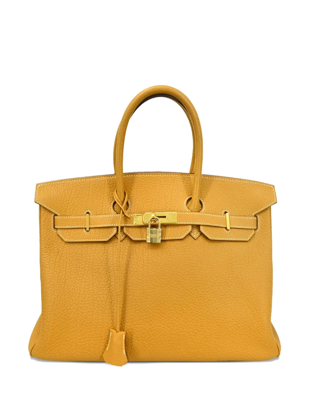 Hermès Pre-Owned 2005 Birkin 35 handbag | Yellow | Image 1