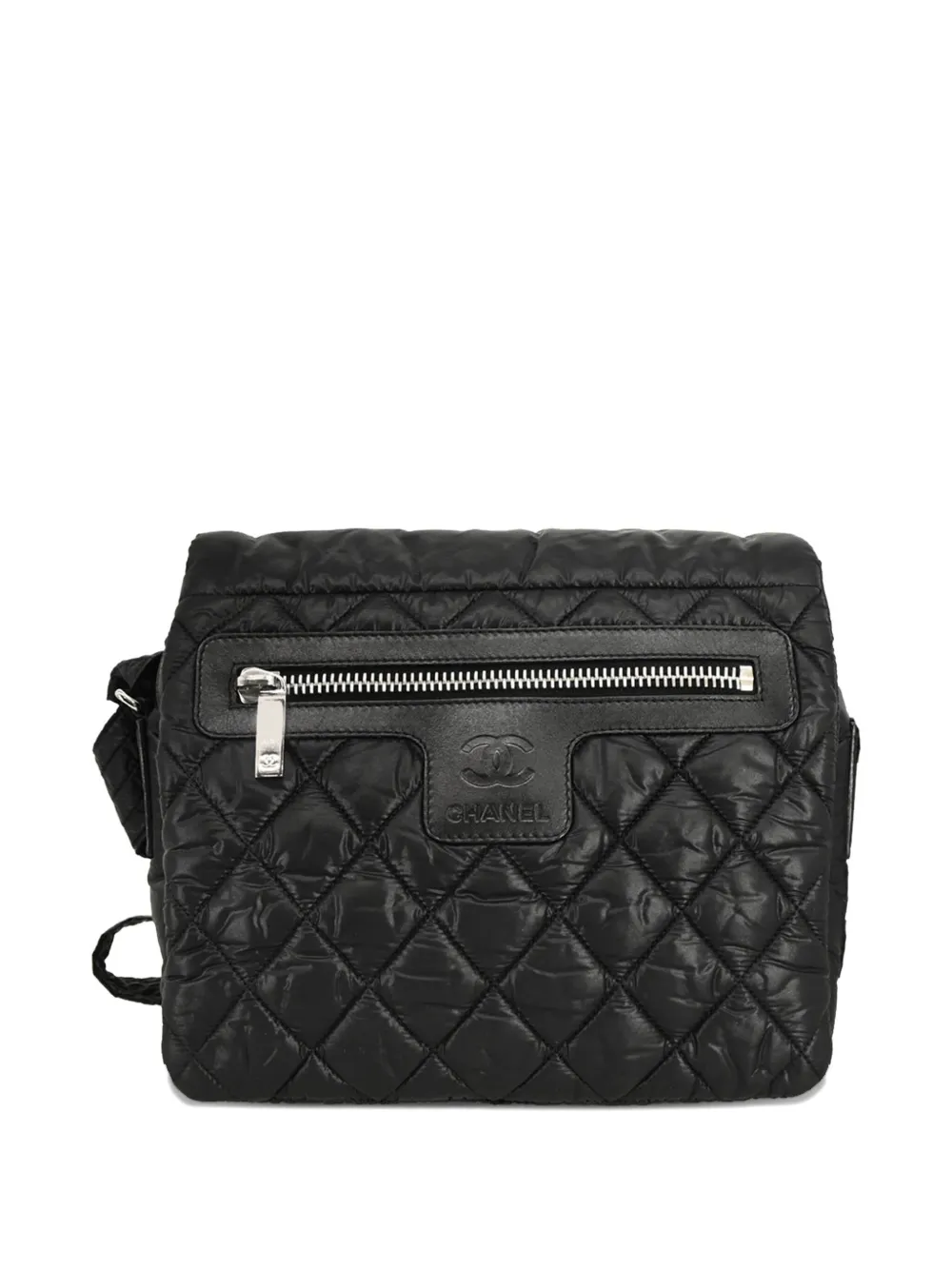 CHANEL Pre-Owned 2009 ココ コクーン ショルダーバッグ - ブラック CHANEL Pre-Owned 2009 ココ コクーン ショルダーバッグ - ブラック