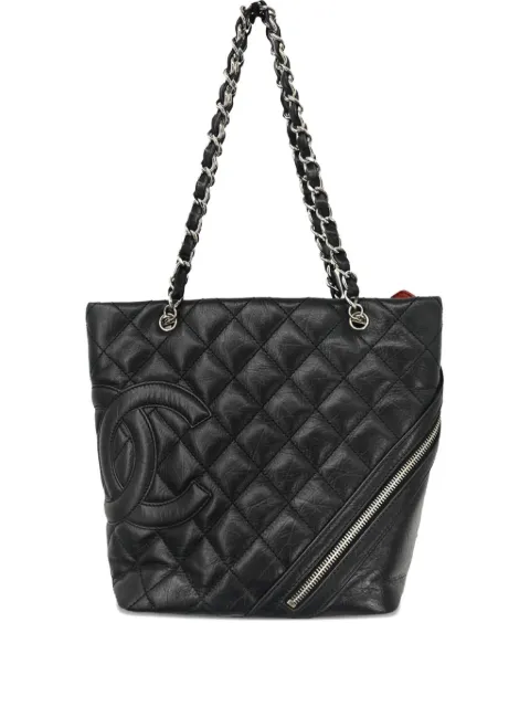 CHANEL Pre-Owned شنطة عملية 'كامبون لاين' 2007