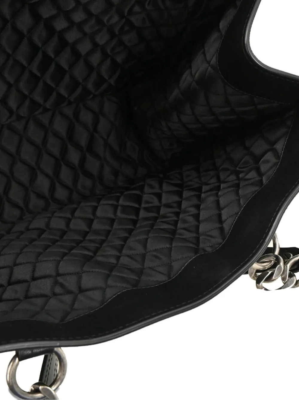 Pre-owned Chanel 2006 Cc Tote Bag In Black
