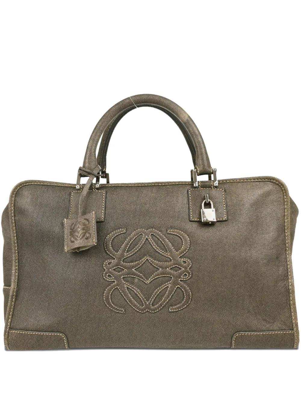 Loewe Pre-Owned 1990-2000s Amazona 36 Handbag | gris | Image 1