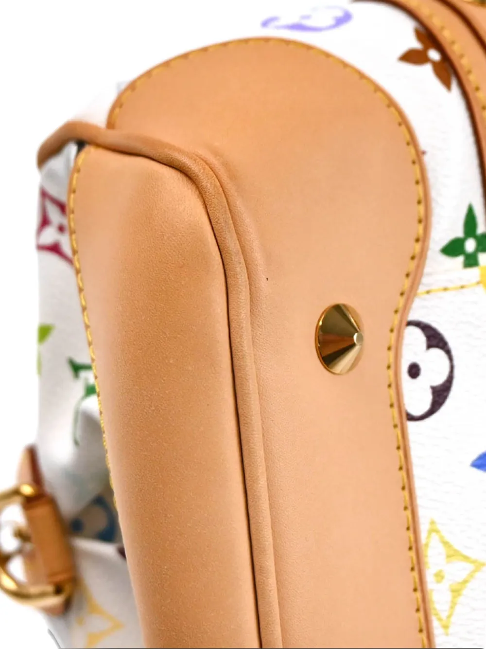 Pre-owned Louis Vuitton X Takashi Murakami 2010 Courtney Mm Tote Bag
