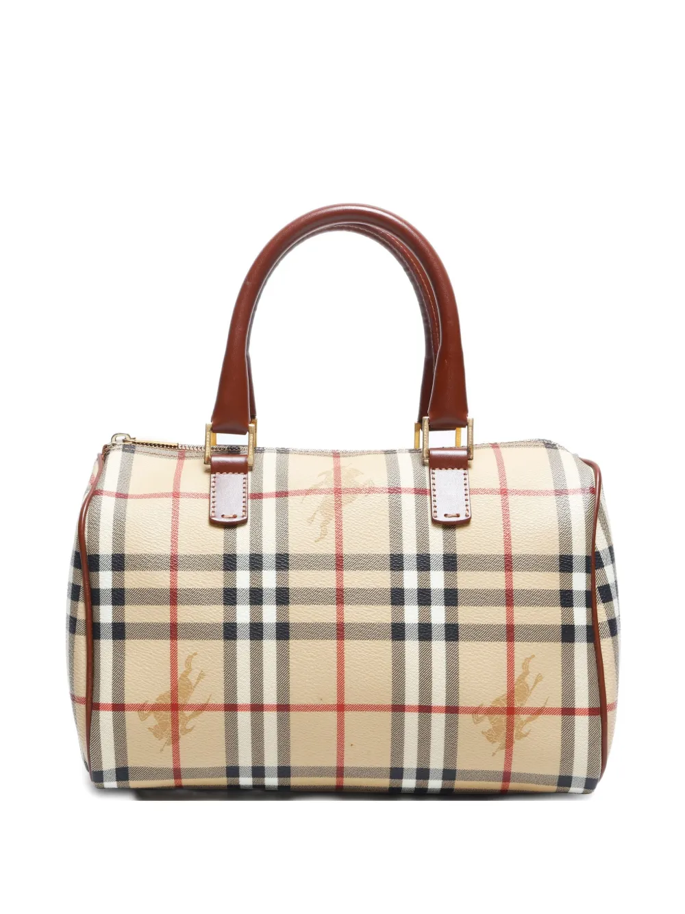 Pre-owned Burberry 1990-2010s Nova Check-pattern Tote Bag
