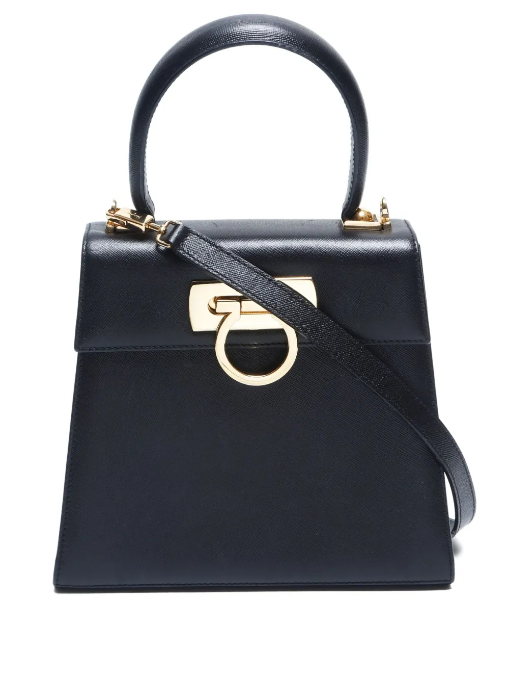 Ferragamo Pre-Owned 1990-2010s Gancini tote bag | Black | Image 1