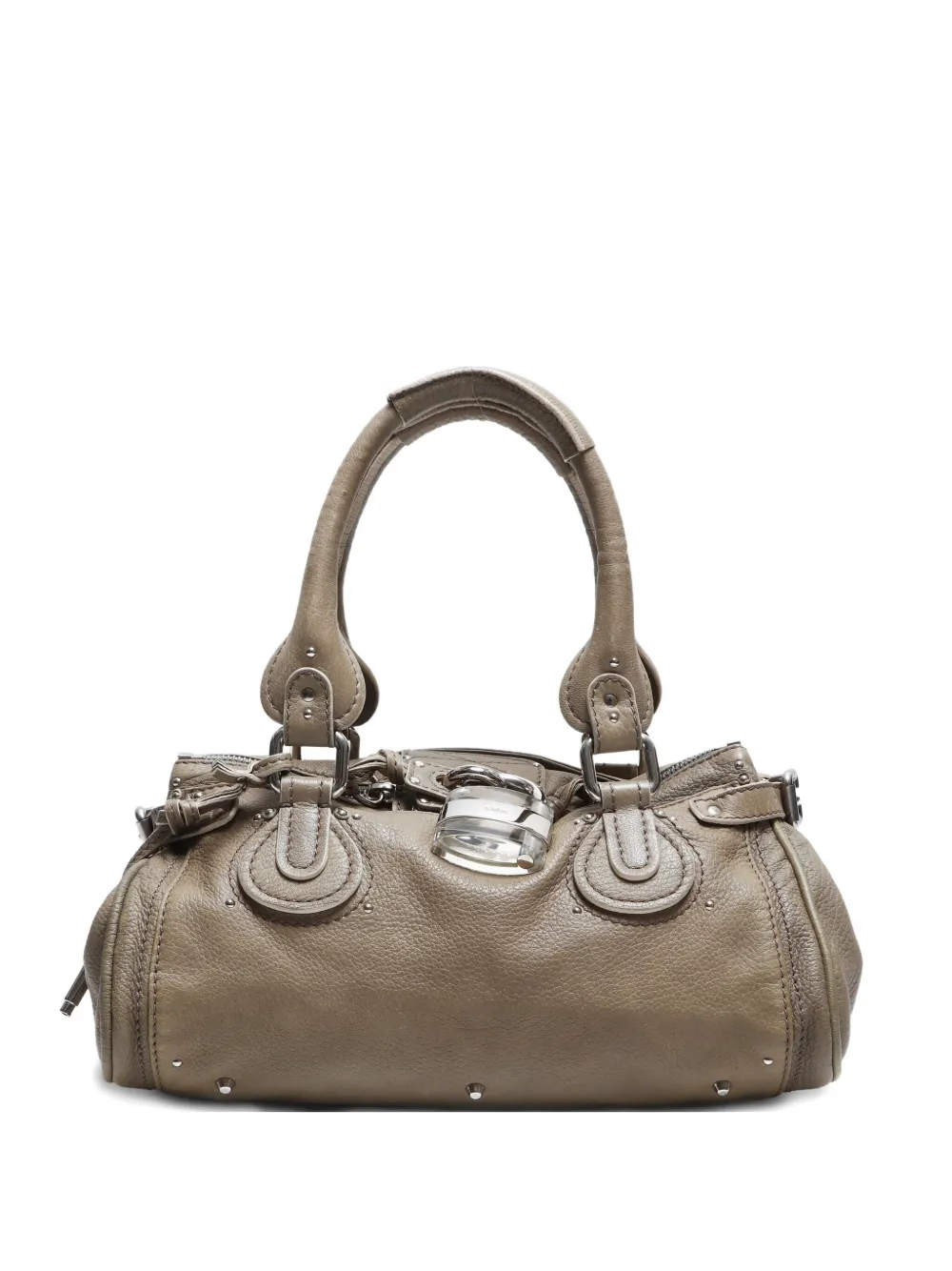 Chloé Pre-Owned 2000s Paddington leather tote bag | Neutrals | Image 1