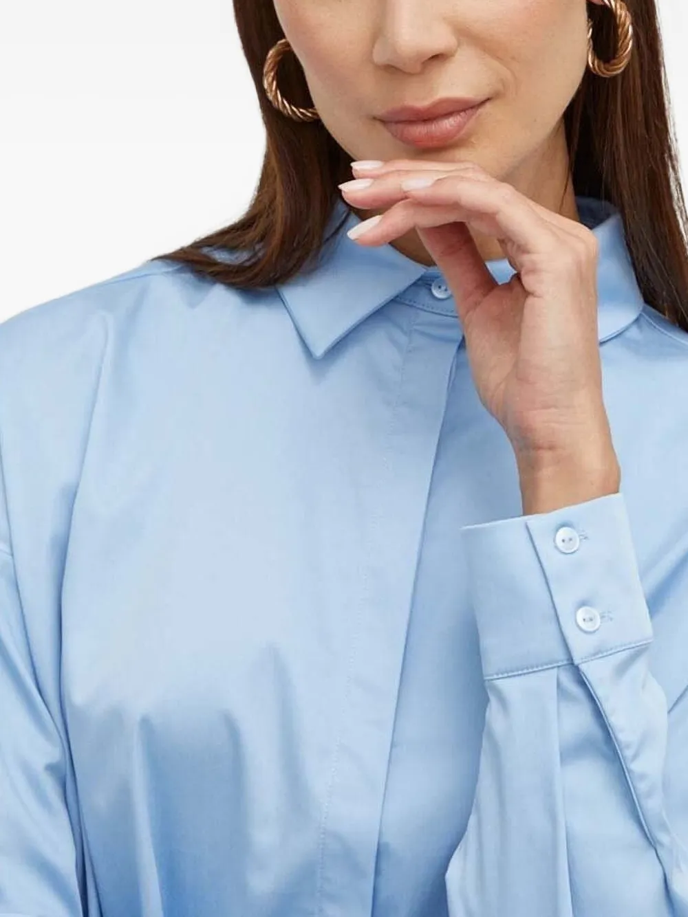 Notes Du Nord Button-fastening Shirt In Blue