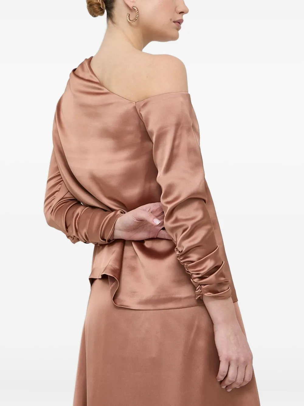 Notes du Nord Asymmetrische blouse - Roze