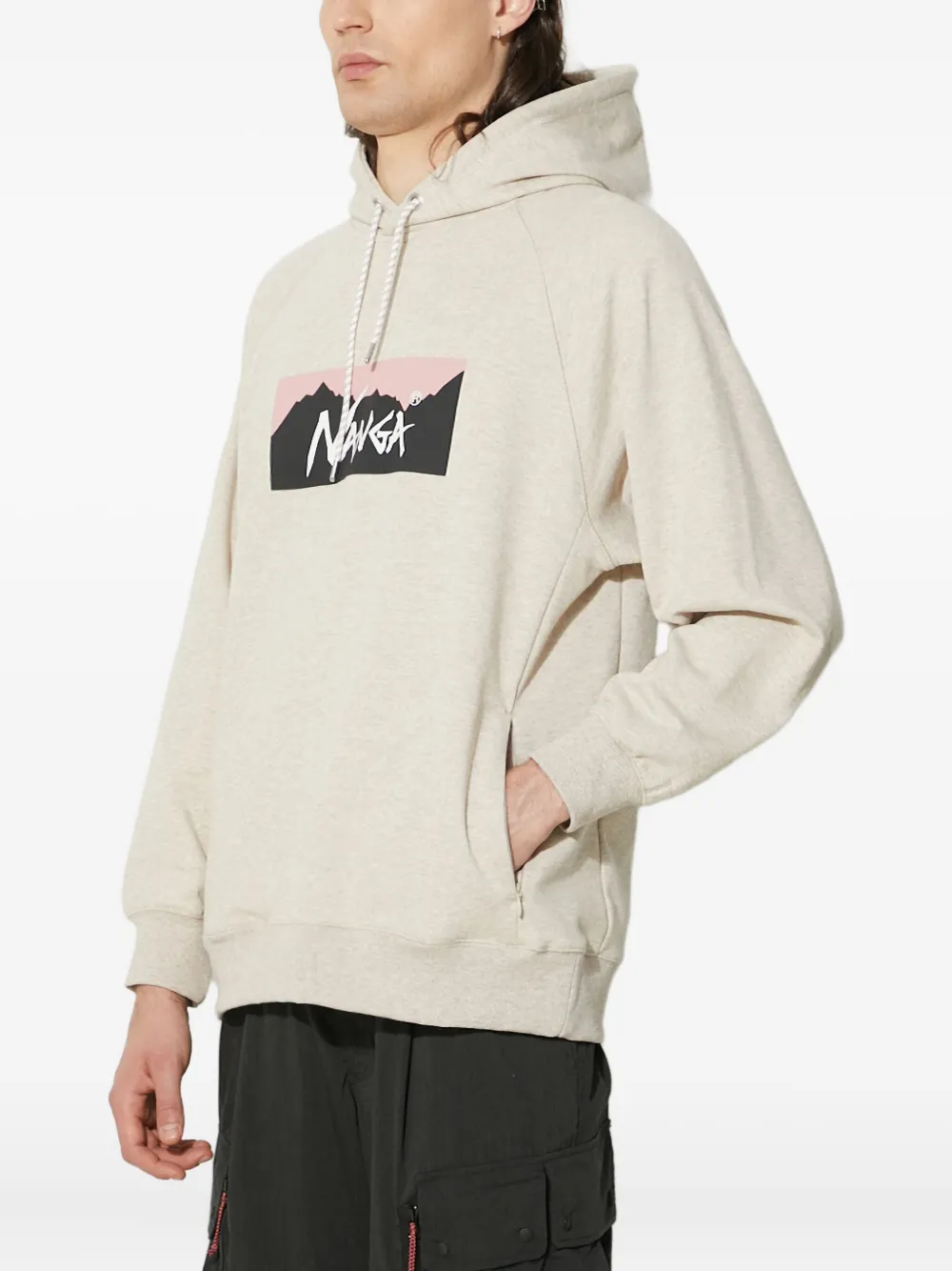 NANGA logo-print hoodie | Hoodies | Image 2