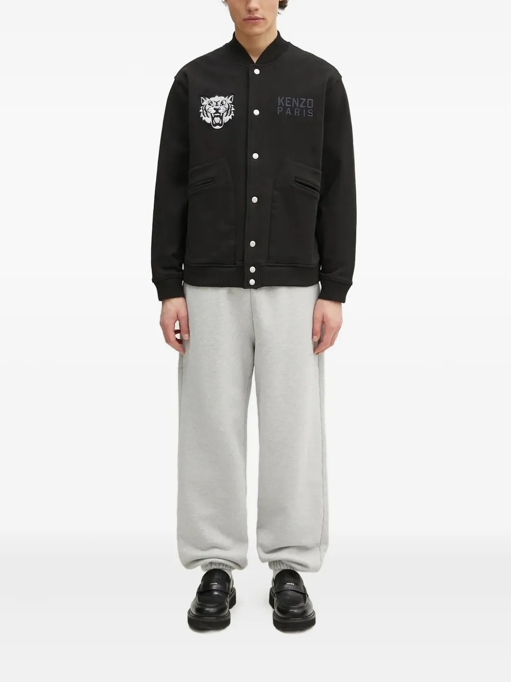 MKI Miyuki Zoku Joggingbroek met elastische cuffs - Grijs