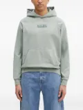 Napapijri box-logo hoodie - Green