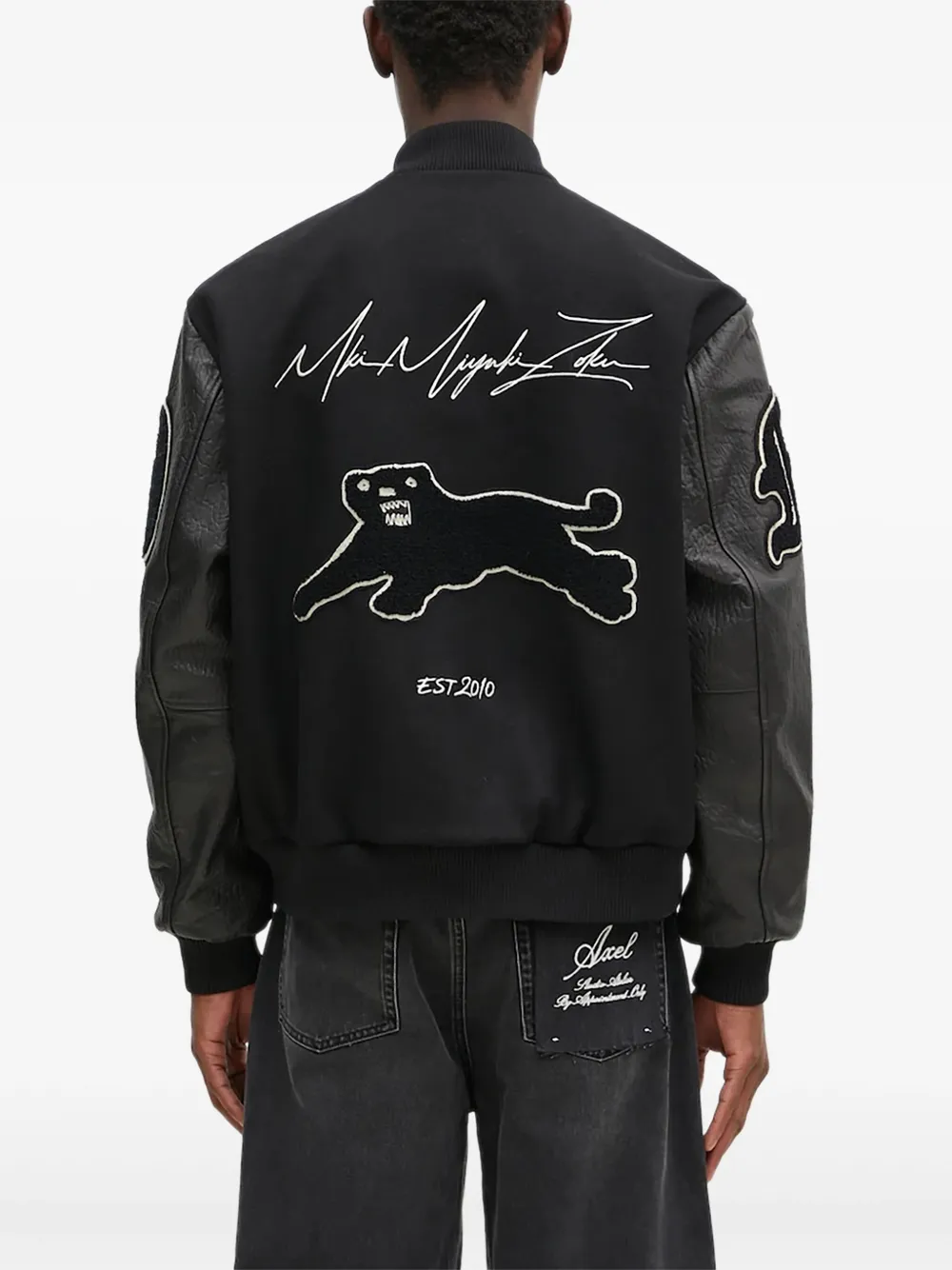 MKI Miyuki Zoku patch-embellished varsity jacket | Bomber Jackets | Image 2
