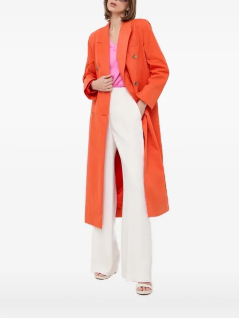 Notes du Nord buttoned double-breasted coat