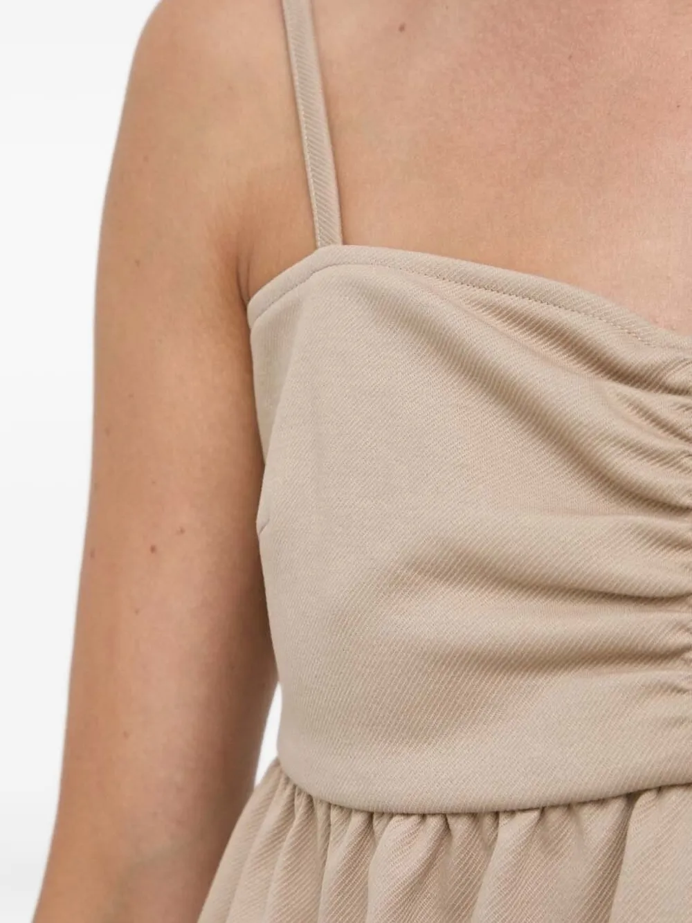 Notes du Nord Gesmockte top - Beige