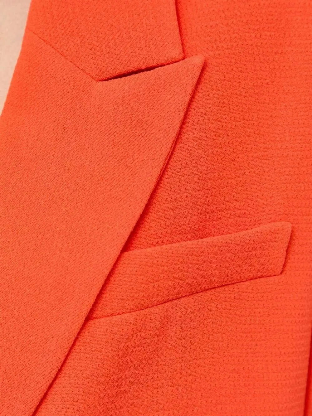 Notes du Nord Blazer met enkele rij knopen Oranje