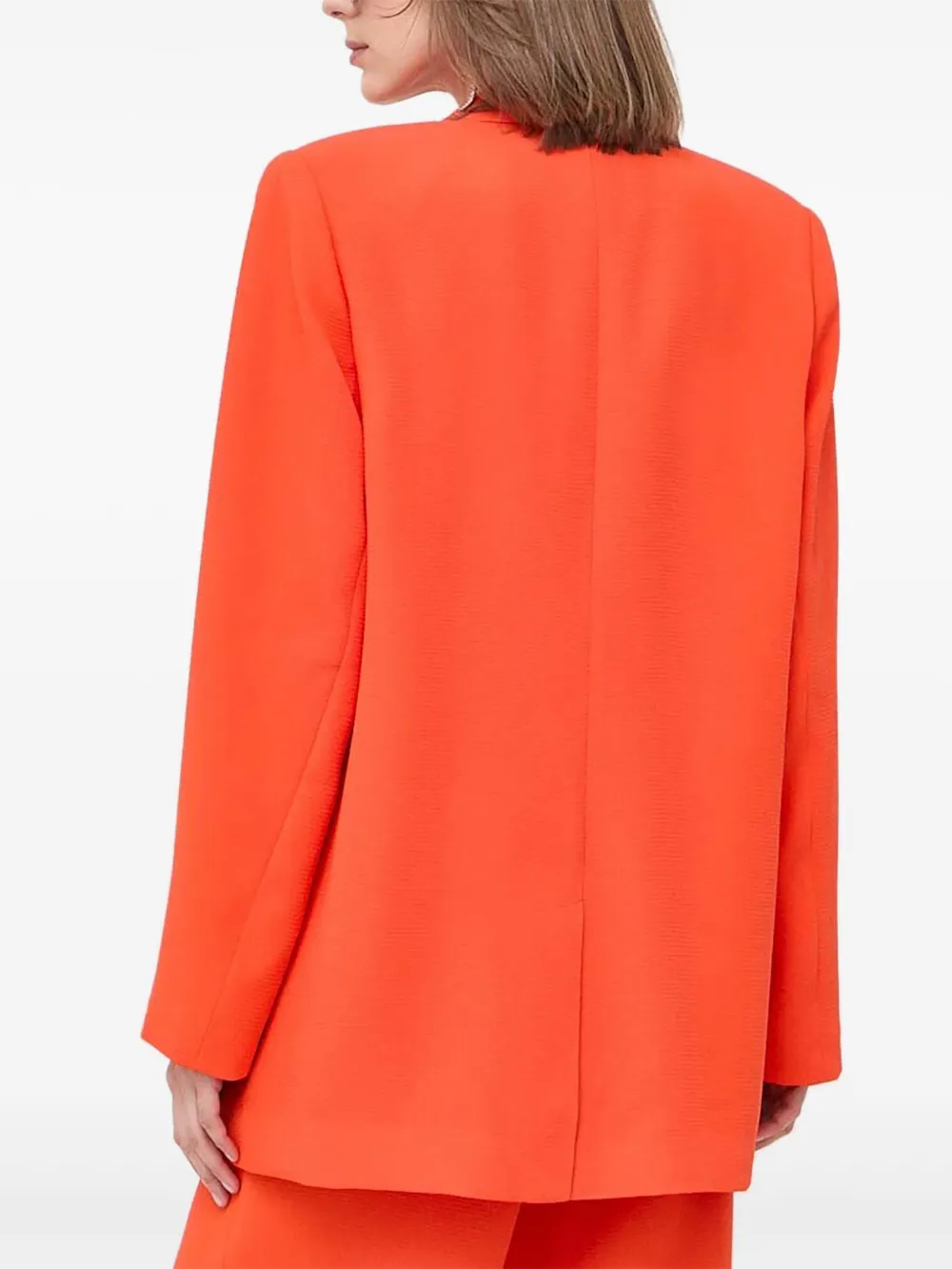  Notes Du Nord Single-breasted Blazer - Orange 