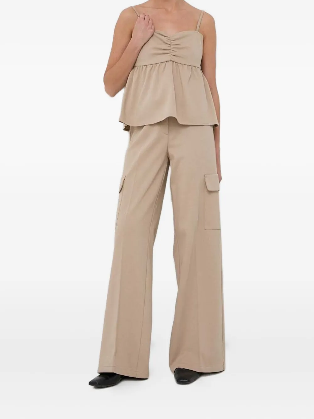 Notes du Nord cargo-pocket trousers - Toni neutri