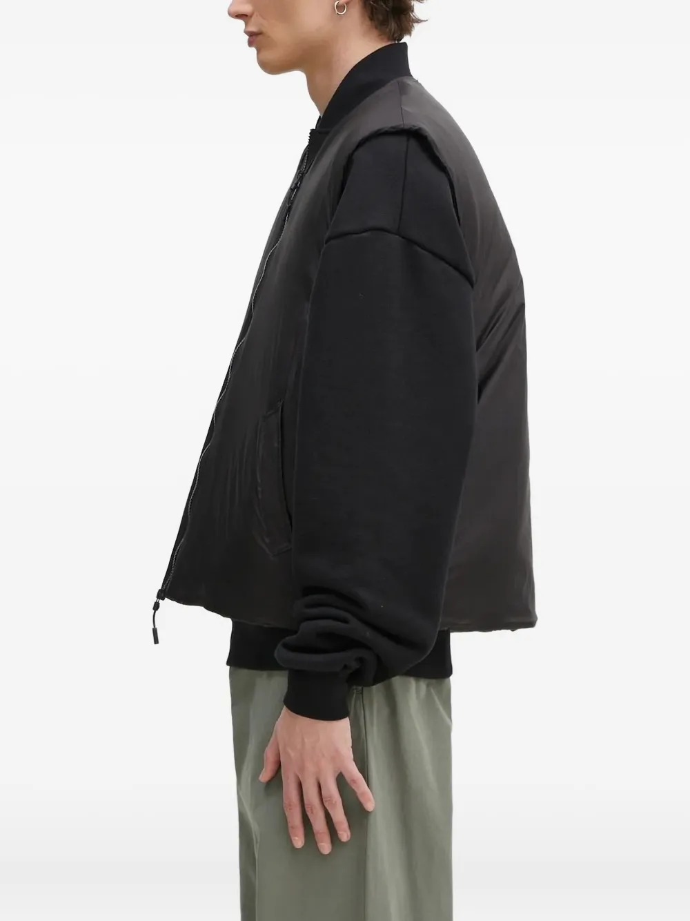 MKI Miyuki Zoku padded gilet Zwart