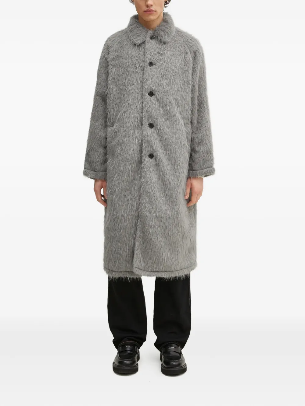 MKI Miyuki Zoku single-breasted trench coat | Trench Coats  | Image 2