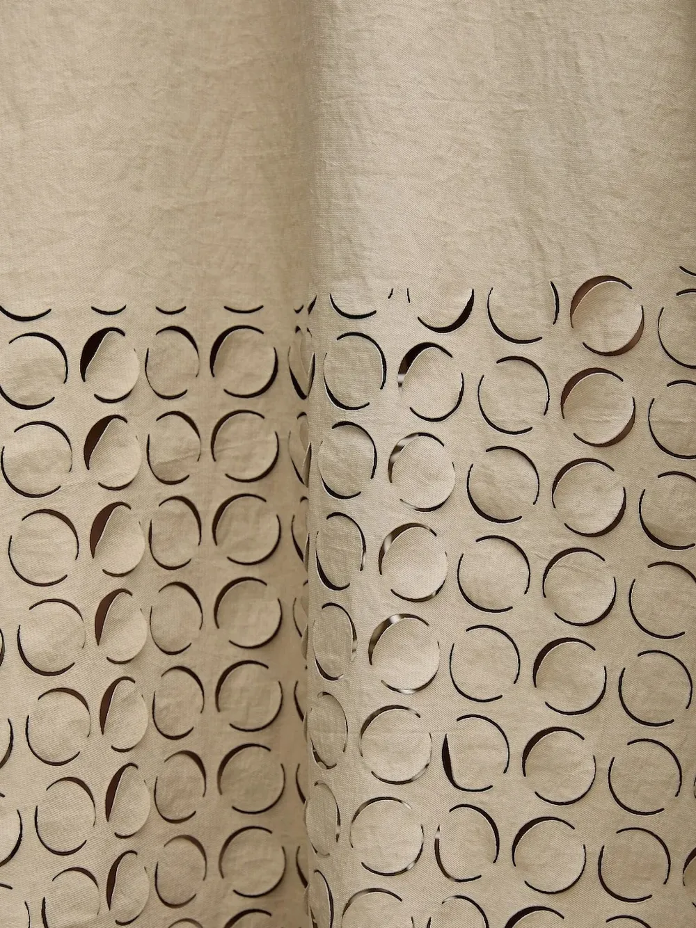 Sandro Ferrone Circle-cut A-line Midi Skirt In Neutral