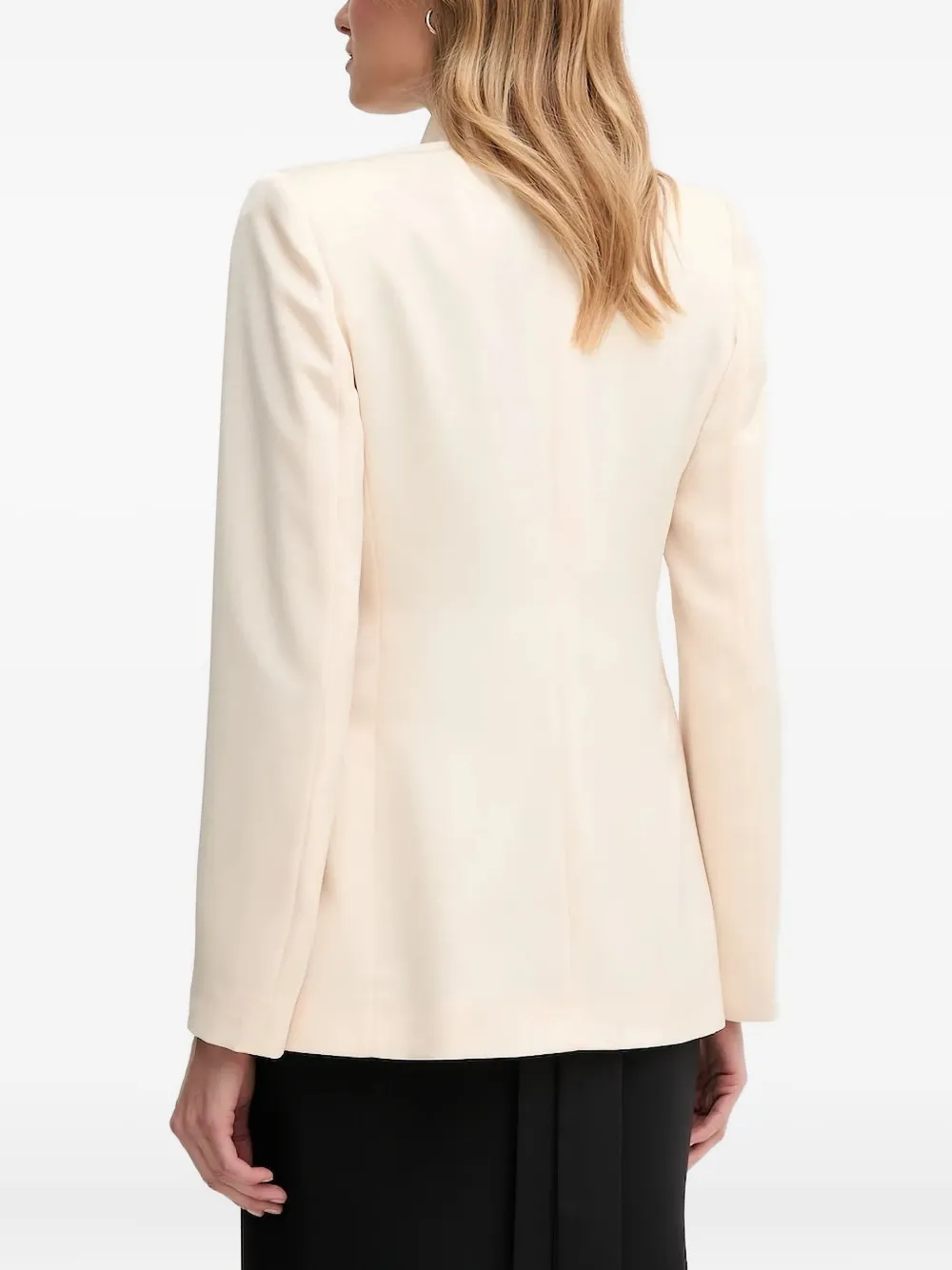 Sandro Ferrone Self-tie Wrap Jacket In Neutral