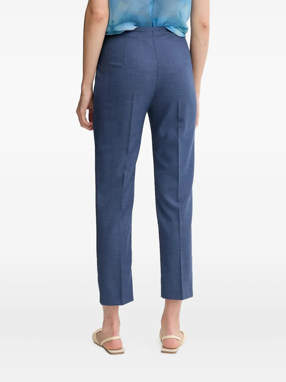 Sandro Ferrone Broek met rits - Blauw