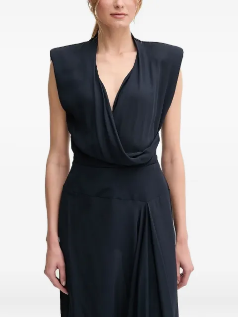 Sandro Ferrone sleeveless midi dress