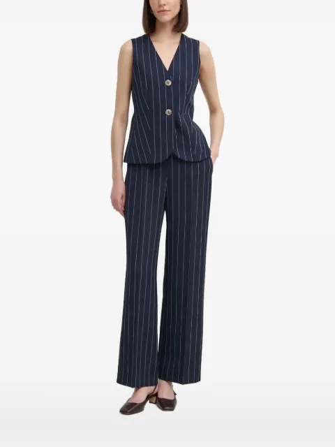 Sandro Ferrone pinstripe sleeveless vest