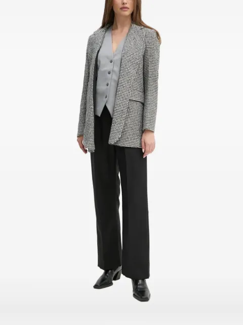 Sandro Ferrone houndstooth-pattern blazer