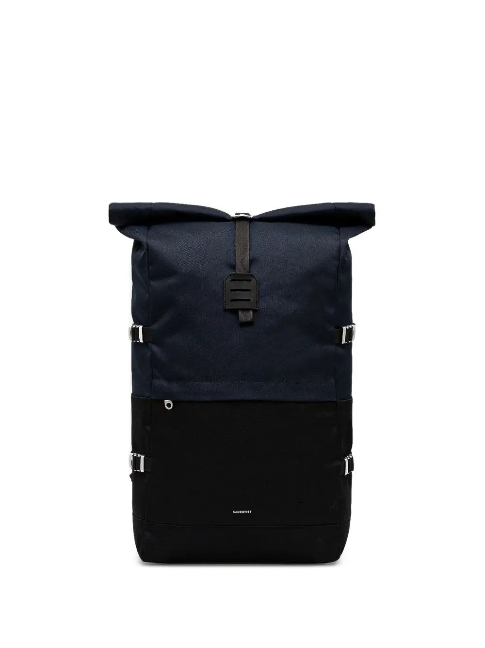 Sandqvist roll-top buckle backpack | Black | Image 1