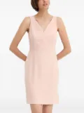 Sandro Ferrone v-neck mini dress - Pink