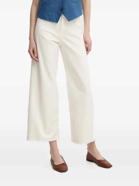 Sandro Ferrone jeans cortos con parche del logo