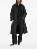 Sandro Ferrone button-fastening coat - Black