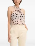 Sandro Ferrone polka-dot blouse - Neutrals