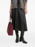 Sandro Ferrone yoke-seam midi skirt - Black
