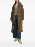 Sandro Ferrone hooded quilted jacket - Brown