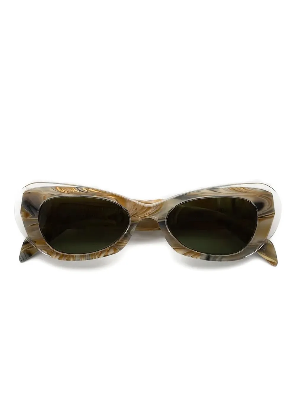 Retrosuperfuture marble-effect cat-eye sunglasses Bruin