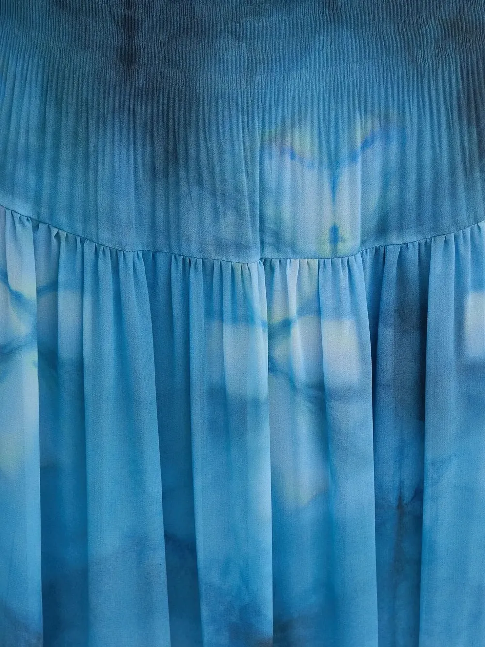 Sandro Ferrone Gelaagde midi-plooirok Blauw