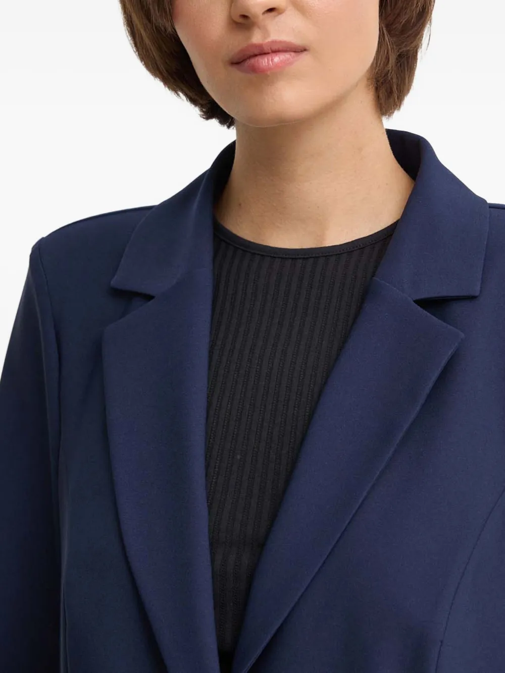 Sandro Ferrone Flap-pockets Single-breasted Blazer In Blue