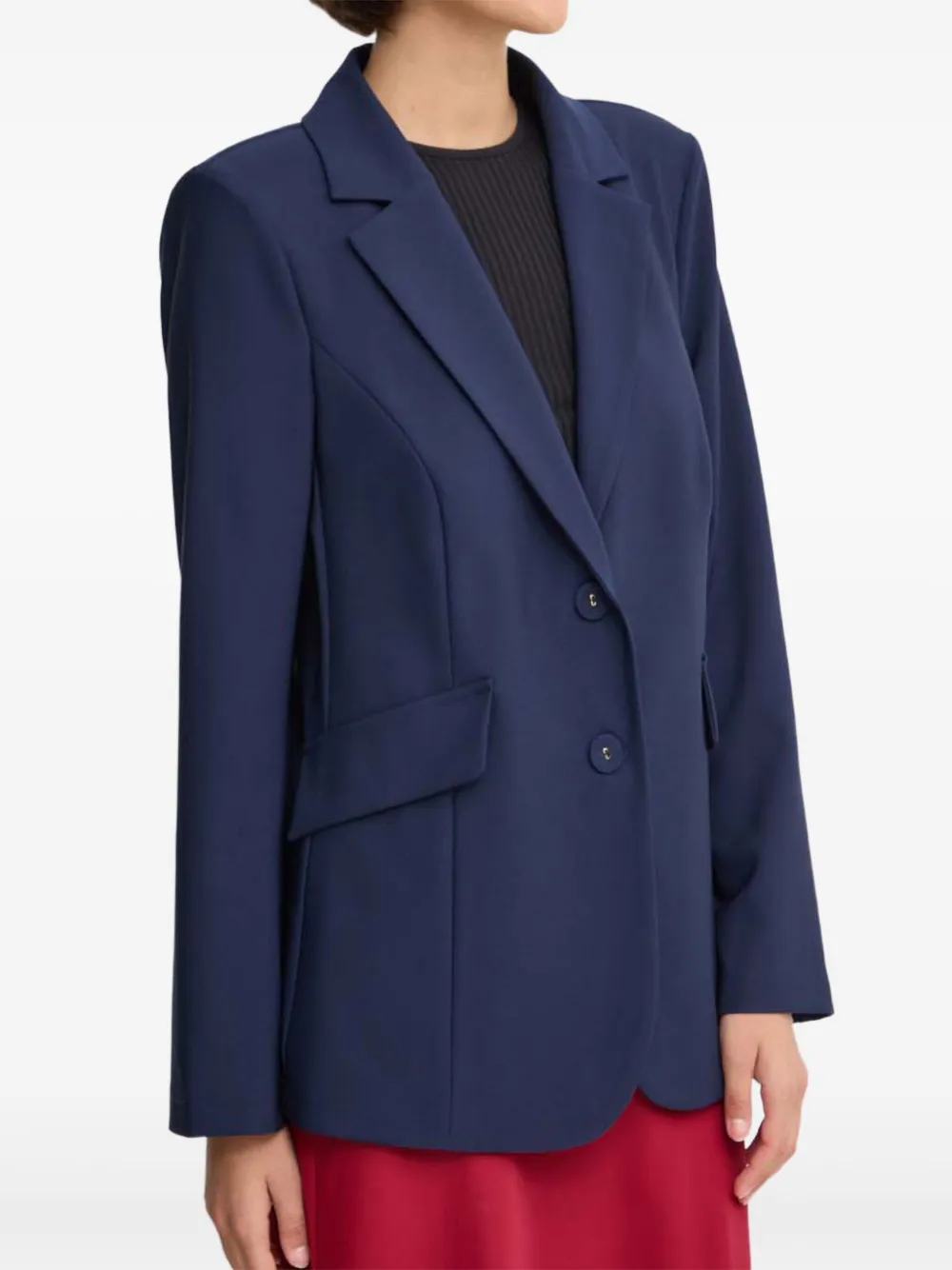 Sandro Ferrone flap-pockets single-breasted blazer | Blazers | Image 2