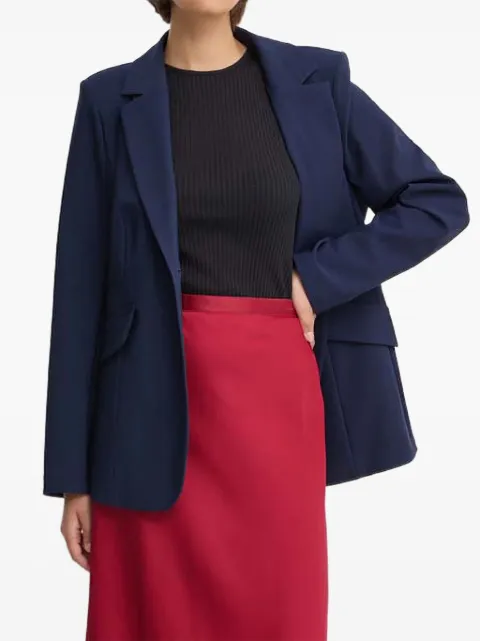 Sandro Ferrone flap-pockets single-breasted blazer