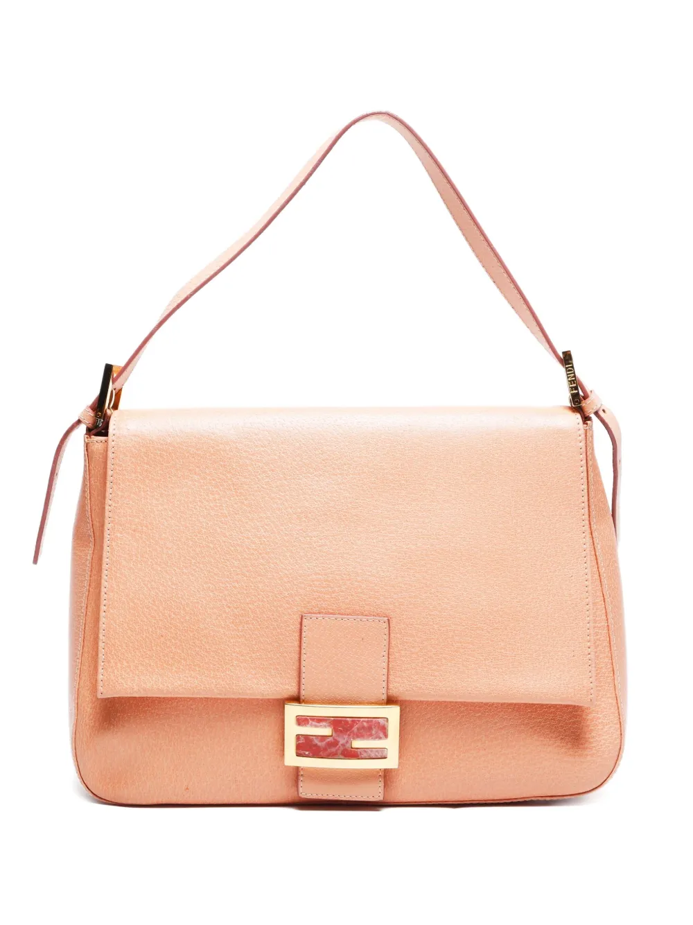 Fendi Pre-Owned 2000-2010s Mamma Baguette shoulder bag | Pink | Image 1