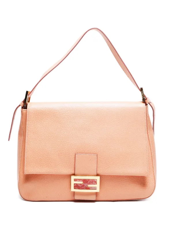 Fendi Pre-Owned Borsa a Spalla Mamma Baguette 2000-2010 Rosa
