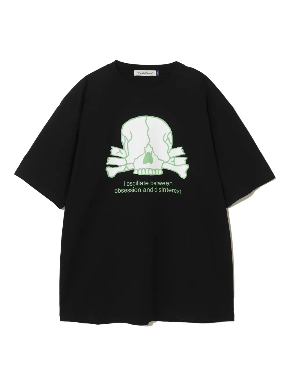 Undercover skull-print T-shirt | Black | Image 1