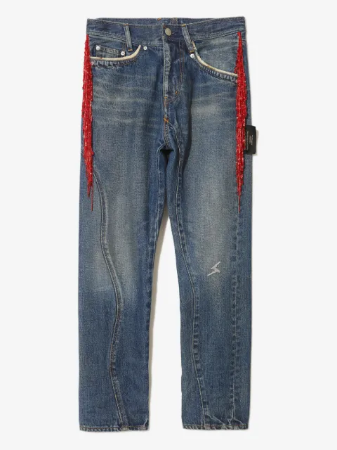 Undercover beaded-detailing trousers