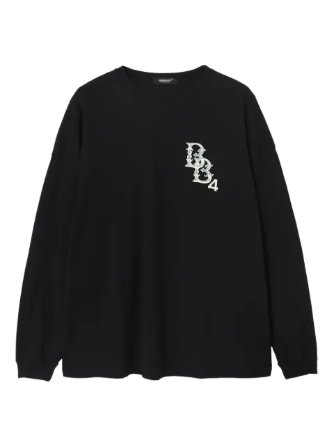 Undercover poem-print long-sleeve sweatshirt