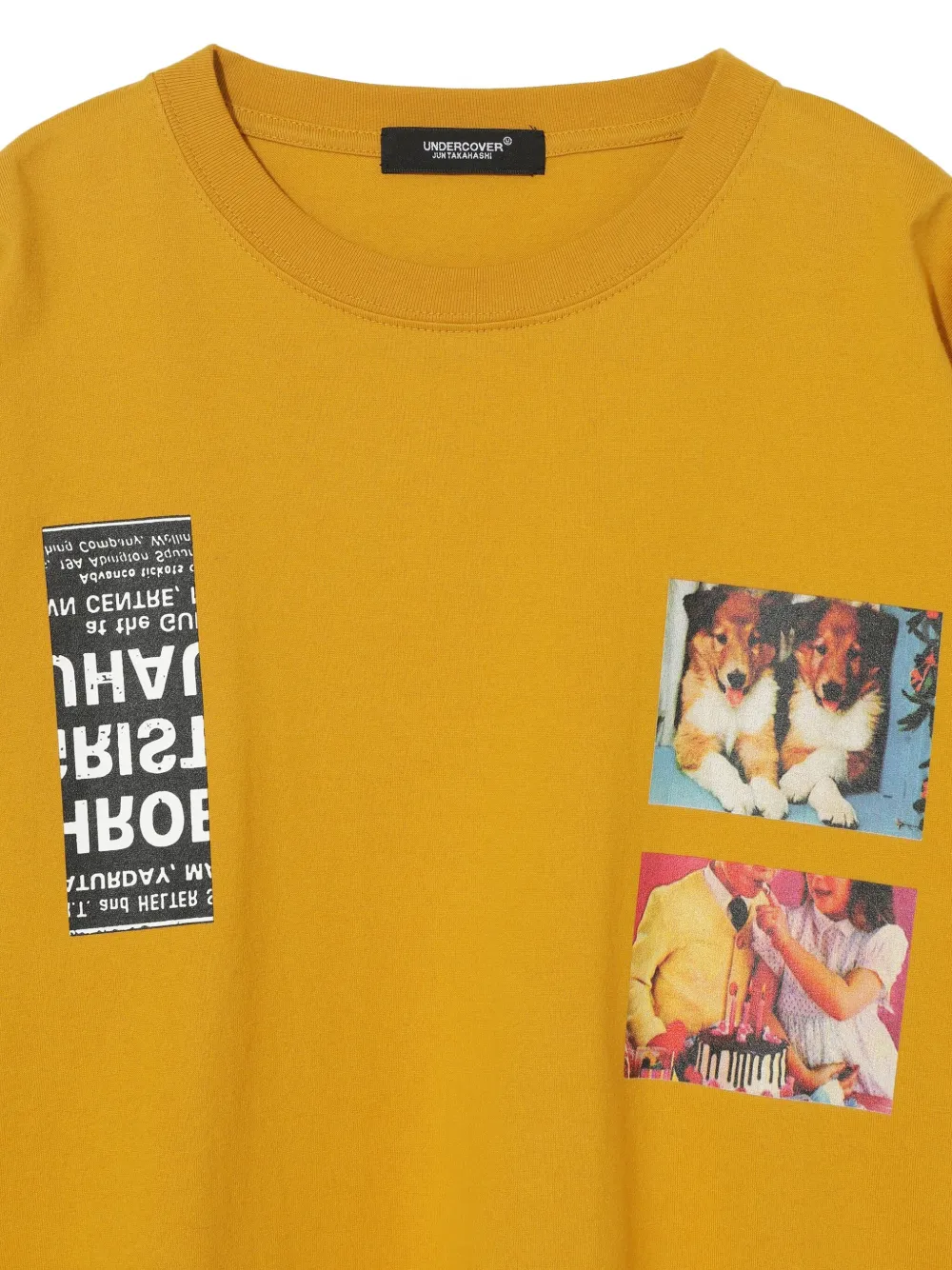 Undercover Graphic-print Sweatshirt In Yellow