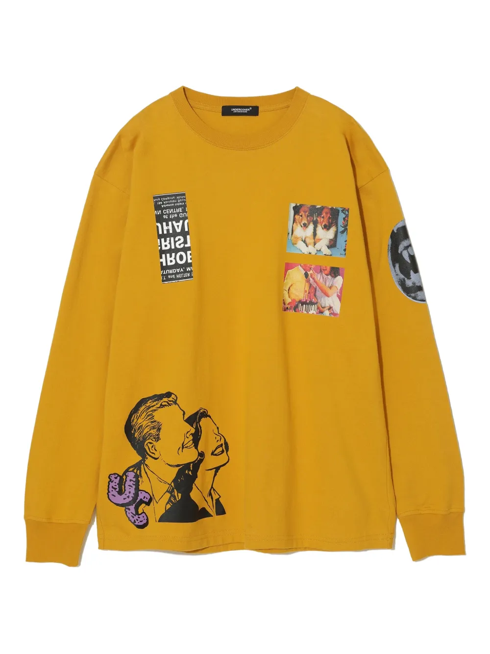 Undercover graphic-print sweatshirt | Yellow | Image 1