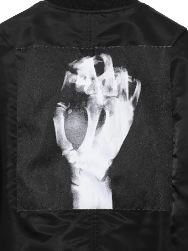 Undercover graphic-print Bomber Jacket | Black | FARFETCH