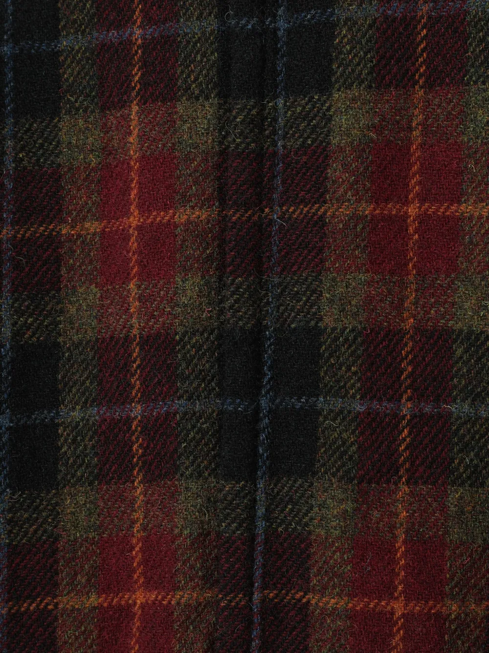 Undercover Geruit jack met rits Rood