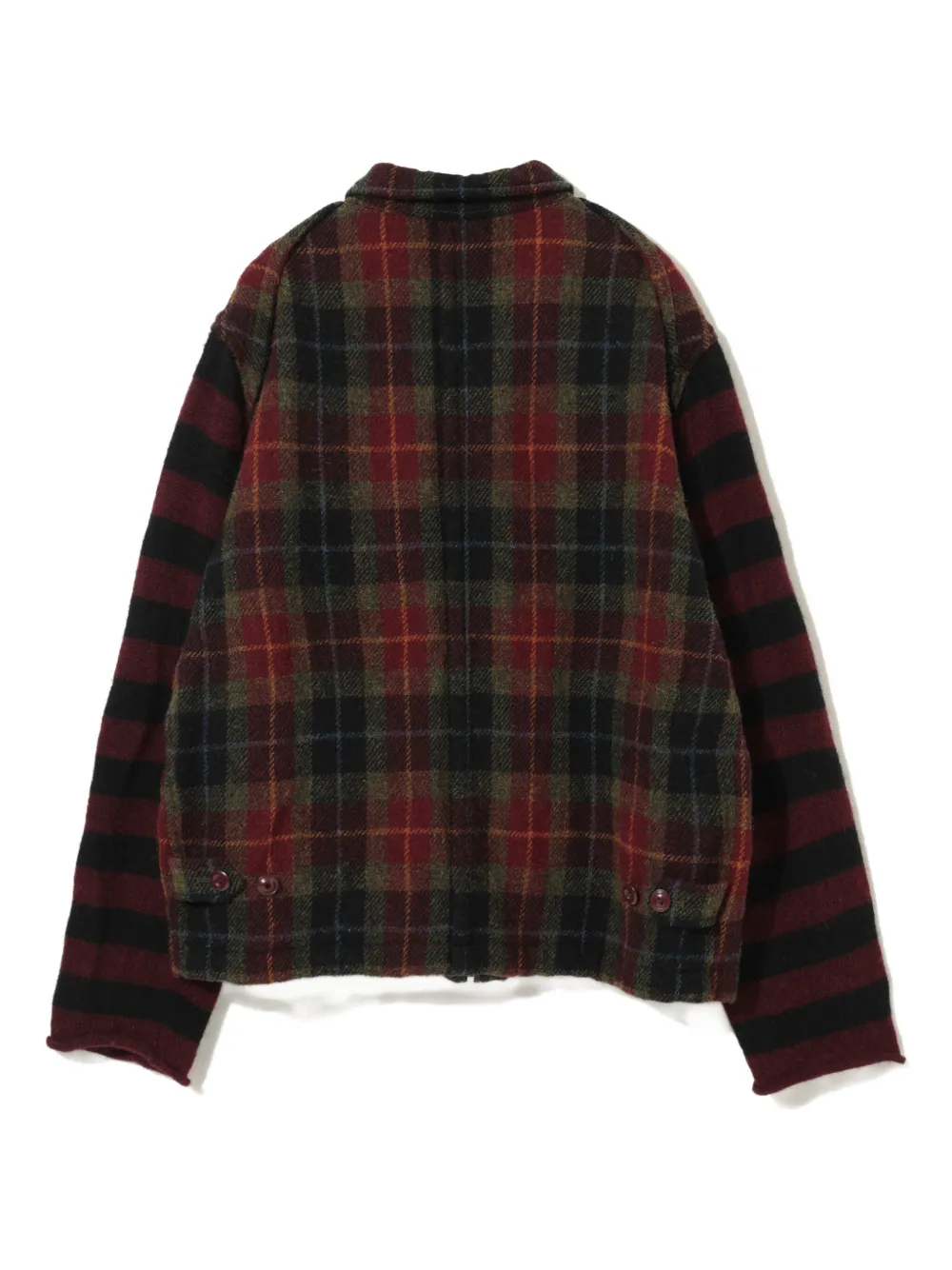 Undercover plaid-pattern zip-up jacket | Shirt Jackets | Image 2